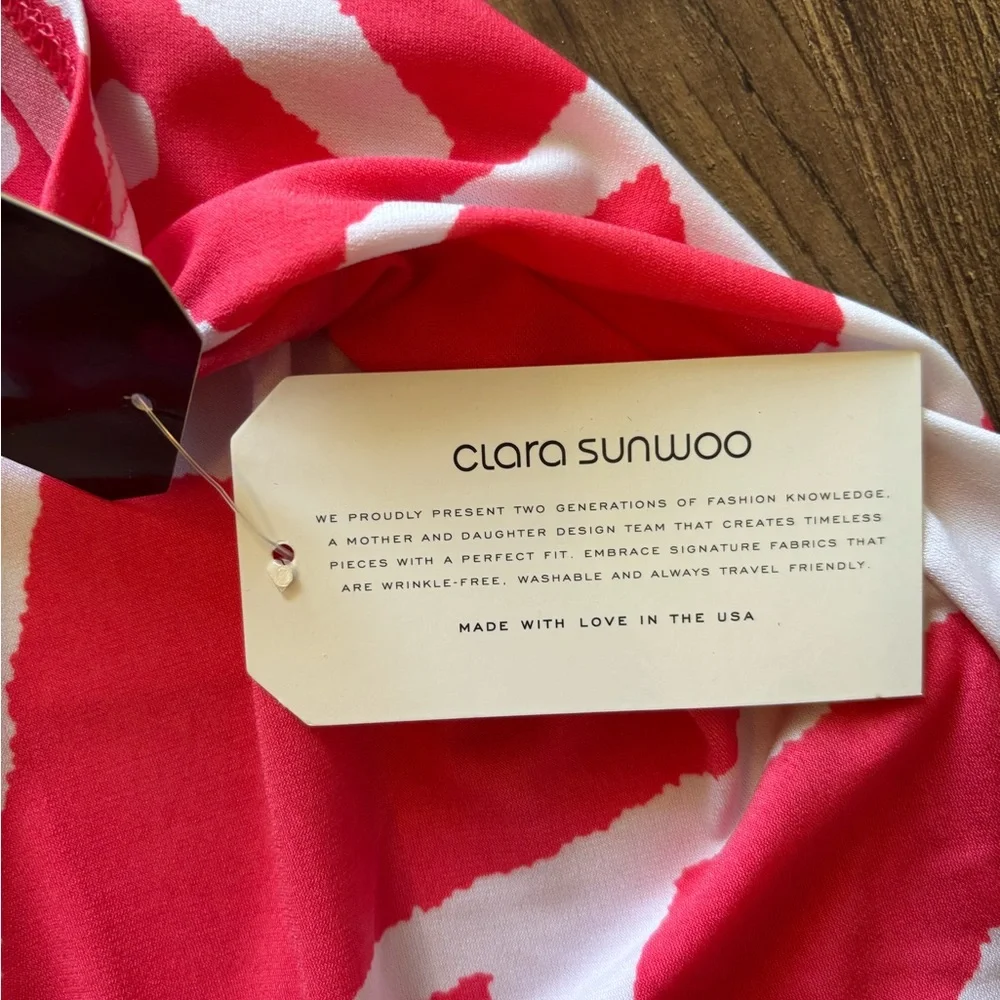 Pink and white dress NWT Clara Sunwoo - Picture 6 of 6
